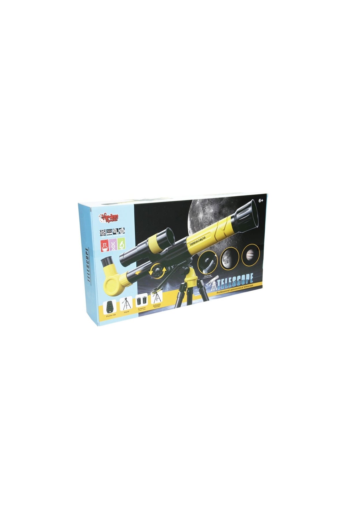 Vardem Oyuncak Telefon Bağlanabilir Teleskop VRD-KM-1001-2