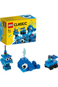 LEGO® Classic 52 Parçalık Yaratıcı Mavi Yapım Parçaları Seti (11006) - Çocuklar İçin Eğlenceli Hediye