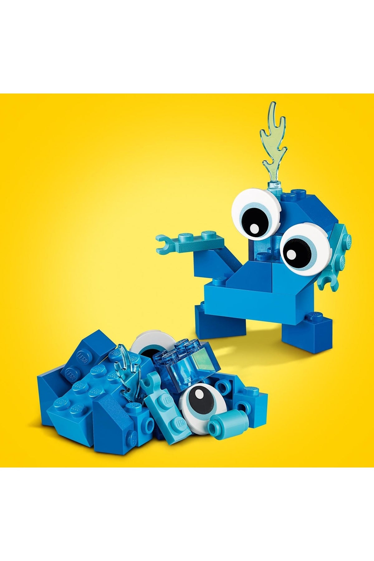 LEGO® Classic 52 Parçalık Yaratıcı Mavi Yapım Parçaları Seti (11006) - Çocuklar İçin Eğlenceli Hediye