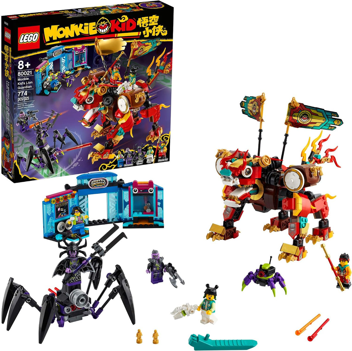 LEGO Monkie Kid 80021 Monkie Kid's Lion Guardian