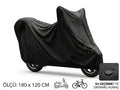 Su ve Toz Geçirmez Motosiklet ve Scooter Koruma Brandası 180x120 cm