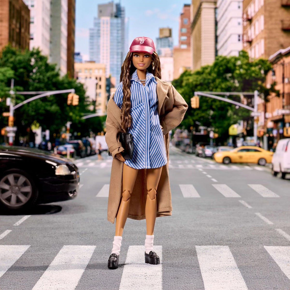 Barbie Signature Collectible Fashion Doll,New York JJX32