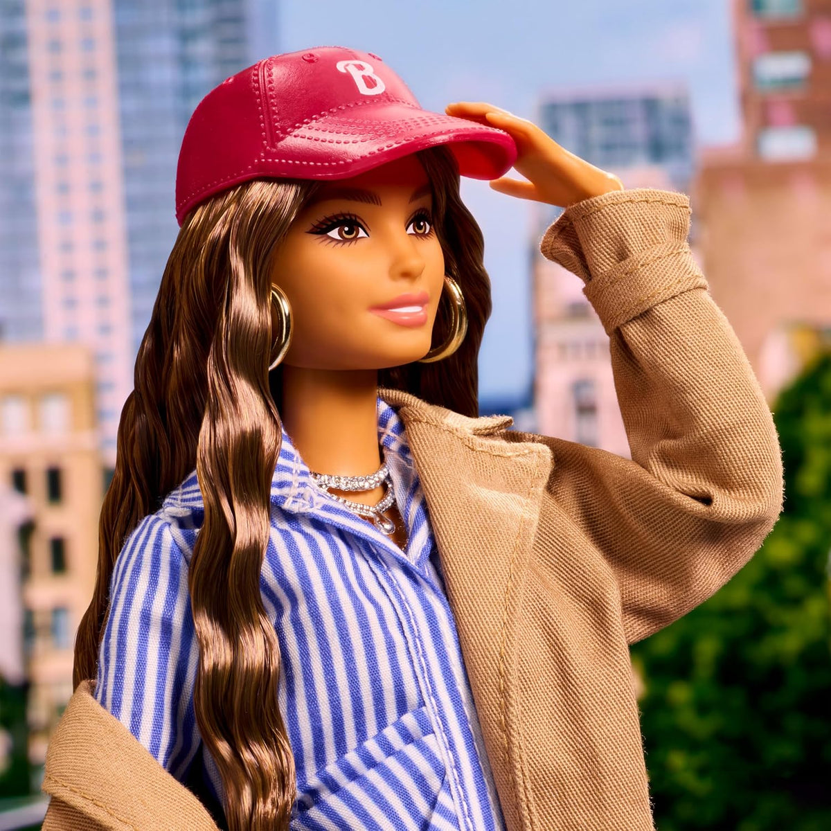 Barbie Signature Collectible Fashion Doll,New York JJX32