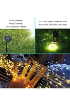 Güneş Enerjili 200 LED Dış Mekan Aydınlatma Şeridi
