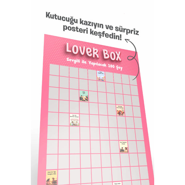 Sevgili ile Yapılacak 100 Şey - Kazı Kazan Posteri