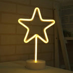 Yıldız Neon LED Lamba