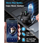 QC 3.1A USB &amp; PD /TF FM Transmitter