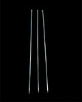 Burgulu Kuşbaşı Şişi - Metal - Kalın Kare - 50 cm