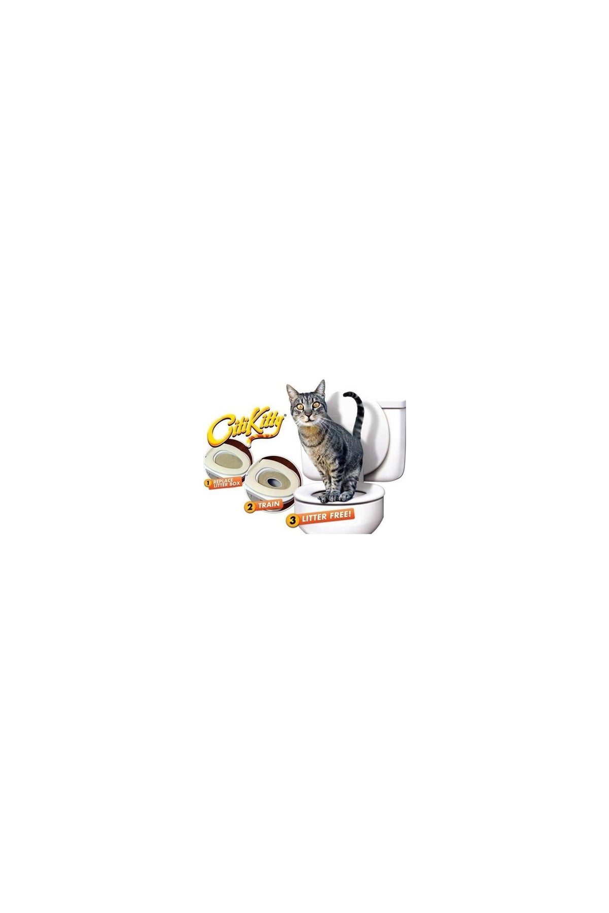 Pratik Citikitty - Kedi Klozet Eğitim Seti