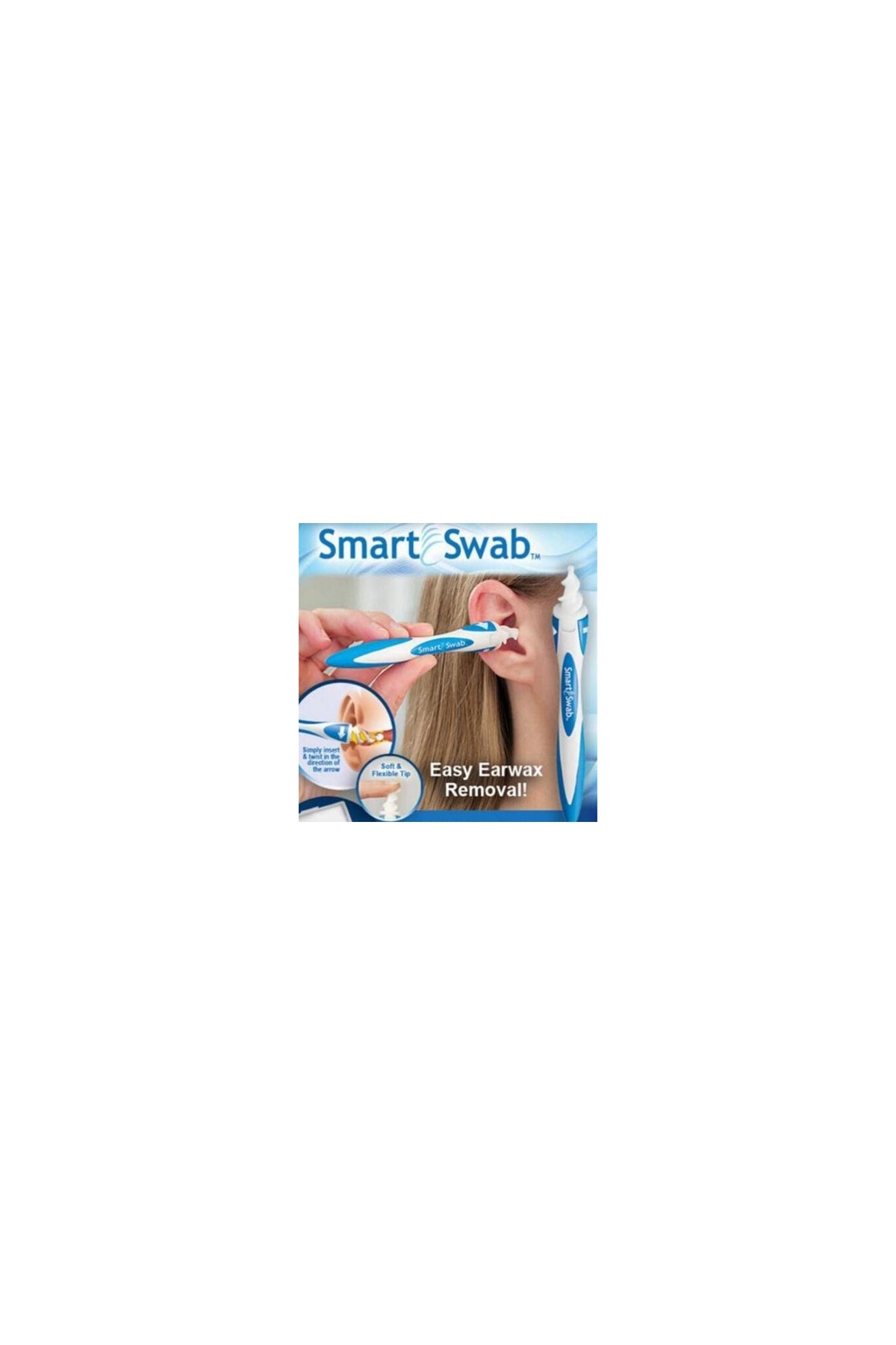 Smart Swab Pratik Kulak Temizleme Aparatı Smart Swab