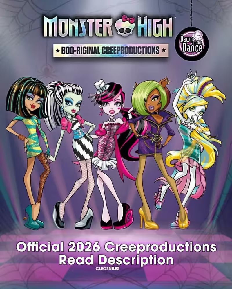 Monster High Dawn of the Dance Frankie Bebek JKM46