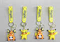 Pikachu Raichu Silikon Anahtarlık