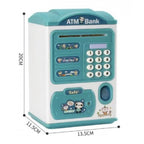 Parmak İzi ve Şifreli Elektronik ATM Kumbara