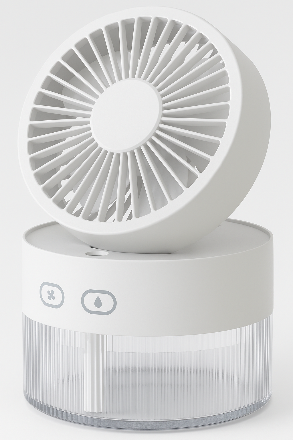 Su Spreyli Katlanır Başlıklı USB Mini Fan