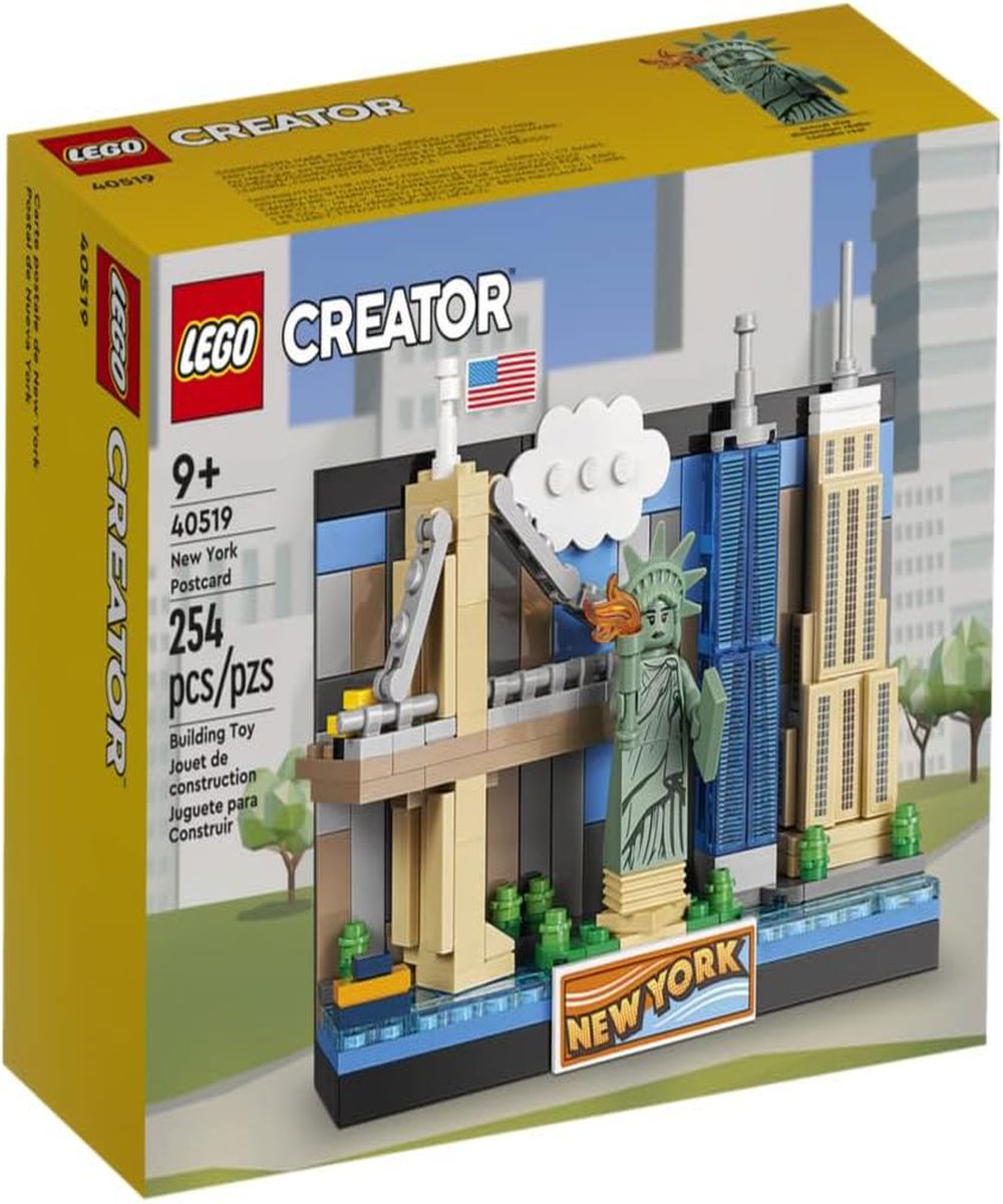 LEGO 40519 Creator New York Kartpostalı
