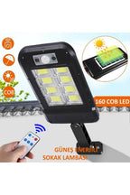 Uzaktan Kumandalı 160 Led Solar Bahçe Lambası